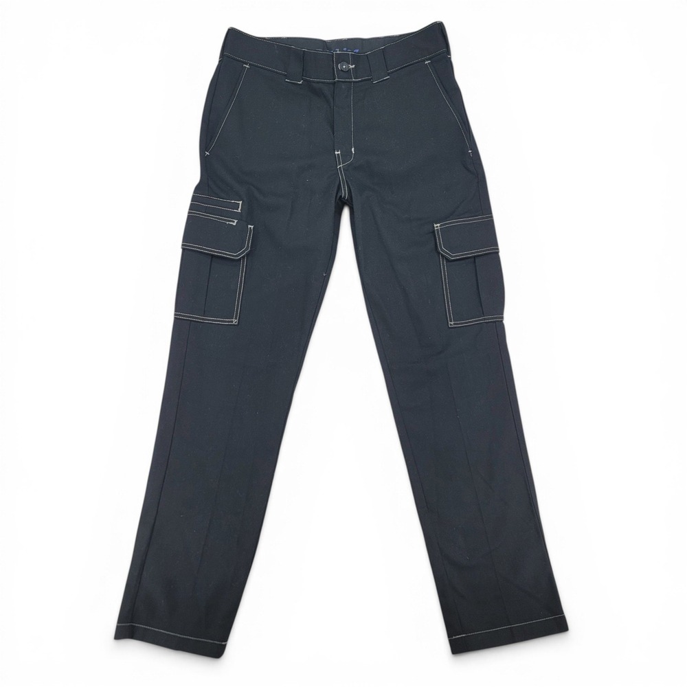 Dickies Flex Cargo Pants 32x32 Black Workwear Utility‎ Straight Leg Mens NWOT